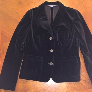 Black Velvet Ralph Lauren Sport Blazer Jacket 10